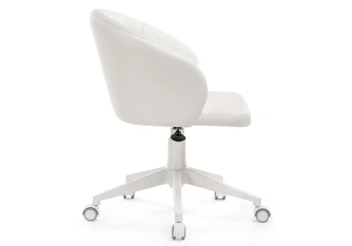 Компьютерное кресло Пард экокожа белый 464224 Woodville, белый/экокожа, ножки/пластик/белый, размеры - *870***590*600 фото 2