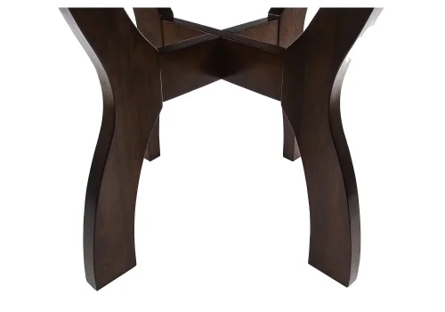 Стол деревянный Locarno cappuccino 1598 Woodville столешница венге коричневая из мдф шпон фото 6