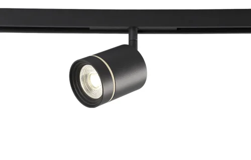 Трековый светильник магнитный LED CLT 0.33 010 12W BL 4000K Crystal Lux чёрный для шинопроводов серии Clt 0.33 фото 2