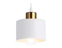 Светильник подвесной TR8112 Ambrella light белый 1 лампа, основание белое в стиле лофт 