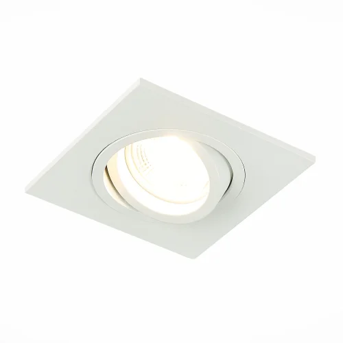 Светильник точечный St251 ST251.508.01 ST-Luce белый 1 лампа, основание белое в стиле хай-тек современный  фото 3