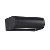 Настенный светильник LED уличный Twinset 7117/12WL Odeon Light уличный IP65 чёрный на 1 лампу, плафон чёрный в стиле хай-тек современный LED