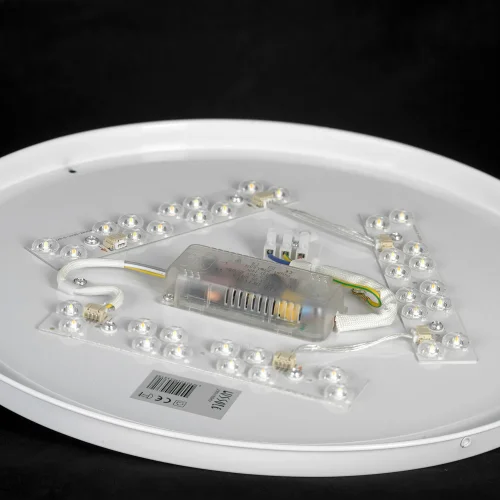 Светильник потолочный LED LSP-8471 Lussole белый 1 лампа, основание серое в стиле современный  фото 4