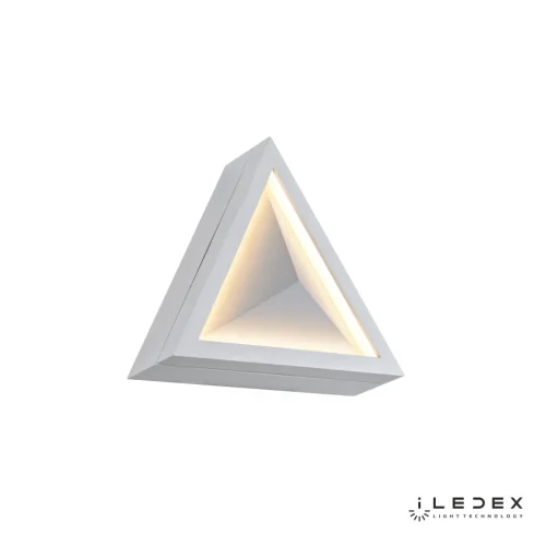 Бра LED Creator X070112 WH-3000K iLedex белый на 1 лампа, основание белое в стиле современный хай-тек 
