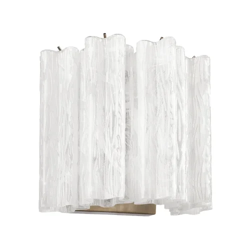 Бра Мурано / Murano 10580W White LOFT IT белый на 3 лампы, основание бронзовое в стиле арт-деко современный фото 2 Бра Мурано / Murano 10580W White LOFT IT белый на 3 лампы, основание бронзовое в стиле арт-деко современный фото 2