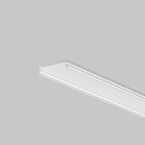 Рассеиватель для низкпрофильного накладного шинопровода Magnetic track system Exility TRAMN034DC-2W Maytoni белый в стиле современный для светильников серии Magnetic track system Exility exility тонкая магнитная