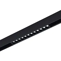 Трековый светильник магнитный LED Smart ST371.406.12 ST-Luce чёрный для шинопроводов серии Smart