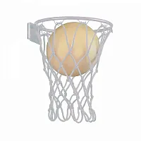 Бра Basketball 7242 Mantra белый 1 лампа, основание белое в стиле современный баскетбол