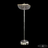 Торшер 19282T4/35IV-138 G Bohemia Ivele Crystal sp прозрачный 4 лампы, основание золотое в стиле классический
