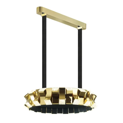 Светильник подвесной LED Asturo 4993/45L Odeon Light золотой 1 лампа, основание золотое в стиле арт-деко  фото 3