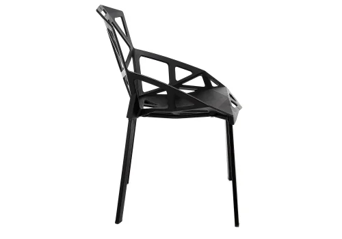Деревянный стул One PC-015 черный 11697 Woodville, чёрный/, ножки/металл/чёрный, размеры - ****550*560 фото 4