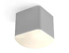 Светильник накладной Techno Spot XS XS7807011 Ambrella light серый 1 лампа, основание серое в стиле модерн хай-тек квадратный