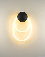 Бра LED True V10681-WL Moderli белый 1 лампа, основание чёрное в стиле хай-тек современный 