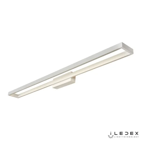 Бра LED Edge X050330 WH iLedex белый на 1 лампа, основание белое в стиле современный хай-тек  фото 2