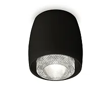 Светильник накладной Techno spot XS1142020 Ambrella light чёрный 1 лампа, основание чёрное в стиле хай-тек модерн круглый