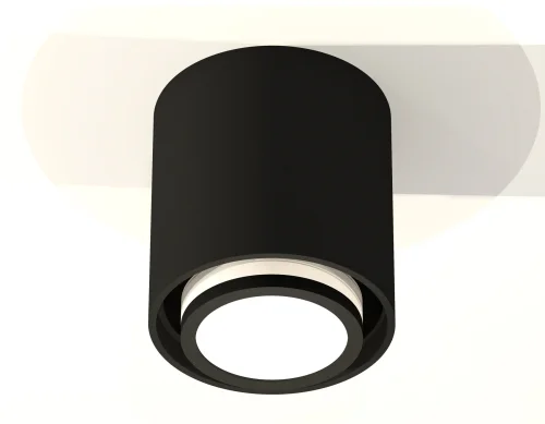 Светильник накладной Techno spot XS7723015 Ambrella light чёрный 1 лампа, основание чёрное в стиле современный хай-тек круглый фото 2