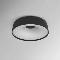 Светильник потолочный LED Djembé 184482-26 ImperiumLoft белый 1 лампа, основание чёрное в стиле современный скандинавский 