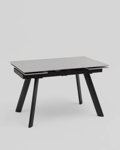 Стол Нэд 120-180/80/76, столешница керамика Armani Grey, подстолье металл УТ000040579 Stool Group столешница серая из керамика
