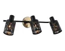Спот с 3 лампами TR8669 Ambrella light чёрный E14 в стиле лофт 