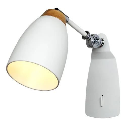 Бра LOFT4402W-WH LOFT IT белый на 1 лампа, основание белое в стиле лофт 