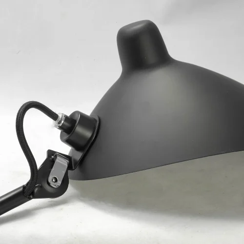 Бра Fairbanks GRLSP-9563 Lussole чёрный на 1 лампа, основание чёрное в стиле современный  фото 5