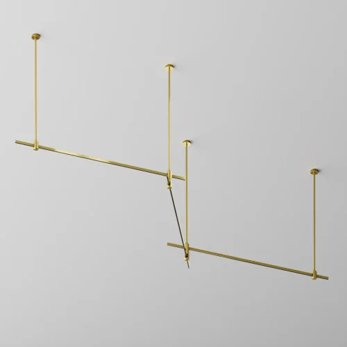 Шинопровод 1м Magnetic trаck system Flarity TRX154-111BS Maytoni латунь в стиле для светильников серии Magnetic trаck system Flarity шинопровод flarity магнитная фото 4