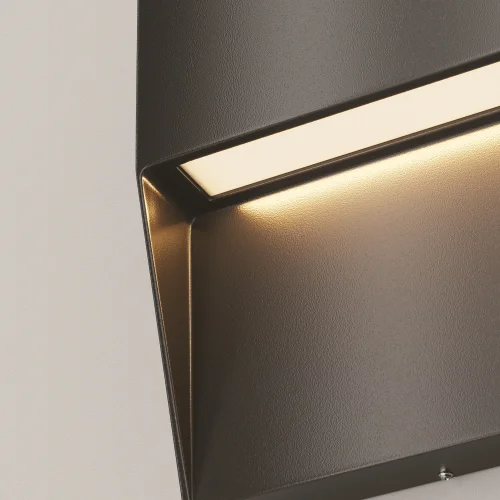 Подсветка для лестниц LED Mane O047SL-L3B3K Maytoni уличный IP54 чёрный на 1 лампу, плафон чёрный в стиле современный хай-тек LED фото 10