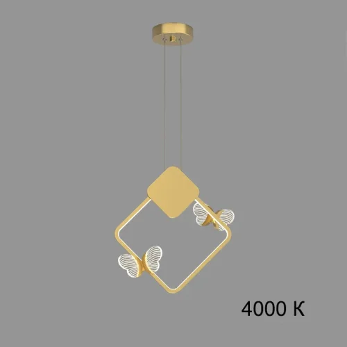 Светильник подвесной BABETTA GEOMETRY C Brass 3000К 212870-23 ImperiumLoft прозрачный 3 лампы, основание латунь в стиле современный  фото 4