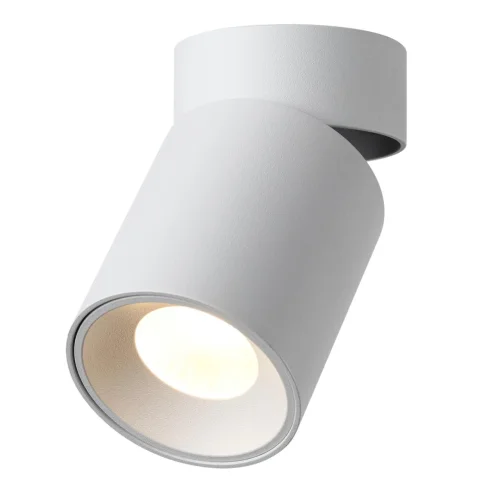 Светильник накладной LED Turno 7133/7CL Odeon Light белый на 1 лампу, основание белое в стиле современный хай-тек круглый фото 3