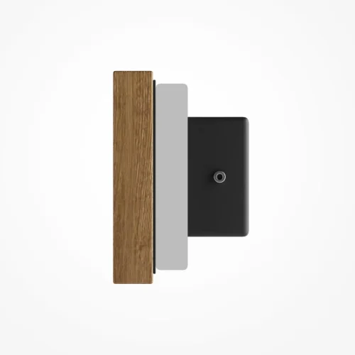 Бра LED Basic Texture MOD461WL-L8BGK Maytoni коричневый на 1 лампу, основание коричневое в стиле современный кантри фото 3