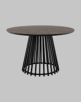 Стол обеденный Daphne 120*75, темное дерево УТ000041369 Stool Group столешница темная дерево из мдф