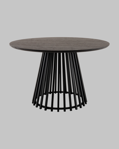 Стол обеденный Daphne 120*75, темное дерево УТ000041369 Stool Group столешница тёмная дерево из мдф