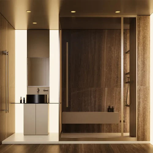 Светильник точечный Share DL126-GX53-W Maytoni белый на 1 лампу, основание белое в стиле современный круглый фото 3