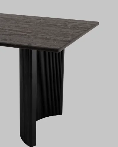 Стол обеденный Celestia 180*90*75, темное дерево УТ000041365 Stool Group столешница тёмная дерево из мдф фото 6
