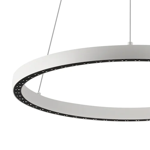 Светильник подвесной LED Riumar 8672 Mantra белый на 1 лампу, основание белое в стиле современный кольца фото 3