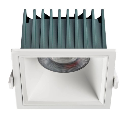 Светильник точечный LED Ciclone 385236 Lightstar белый на 1 лампу, основание белое в стиле современный квадратный