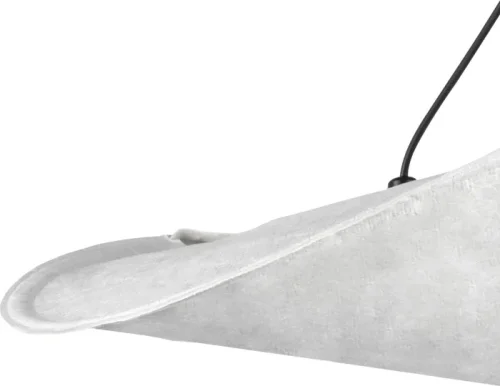 Светильник подвесной LED Genova 610046 Lightstar белый на 1 лампу, основание чёрное в стиле минимализм современный фото 4
