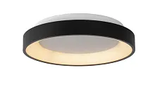 Светильник потолочный LED Vidal 46103/20/30 Lucide белый на 1 лампу, основание латунь матовое золото в стиле современный 