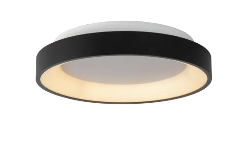 Светильник потолочный LED Vidal 46103/20/30 Lucide белый на 1 лампу, основание латунь матовое золото в стиле современный 