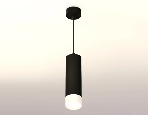 Светильник подвесной Techno spot XP7456004 Ambrella light чёрный 1 лампа, основание чёрное в стиле хай-тек современный трубочки фото 2