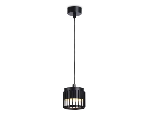 Светильник подвесной TN71171 Ambrella light чёрный 1 лампа, основание чёрное в стиле хай-тек современный 