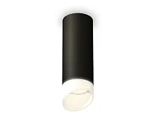 Светильник накладной Techno spot XS6343044 Ambrella light чёрный 1 лампа, основание чёрное в стиле современный круглый