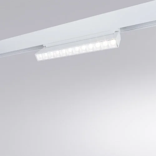 Трековый светильник магнитный LED Linea A4648PL-1WH Arte Lamp белый для шинопроводов серии Linea фото 2