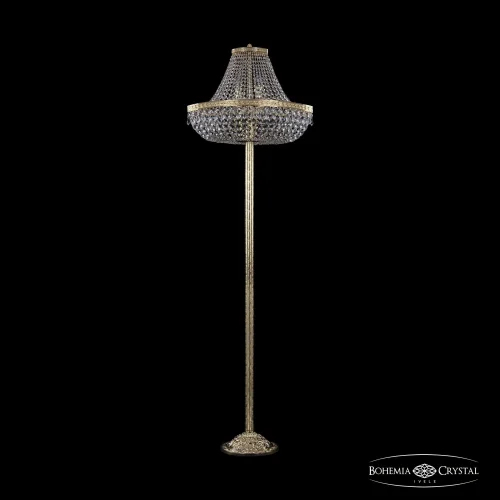 Торшер 19013T6/H/55IV-172 G Bohemia Ivele Crystal sp прозрачный 6 ламп, основание золотое в стиле классический

