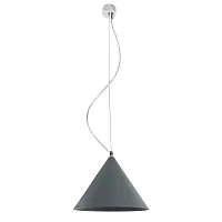 Светильник подвесной Robin LH032058 LightHall графит на 1 лампу, основание хром в стиле современный Светильник подвесной Robin LH032058 LightHall графит на 1 лампу, основание хром в стиле современный