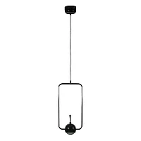Светильник подвесной LED Nuance 8140-A LOFT IT чёрный 1 лампа, основание чёрное в стиле лофт минимализм 
