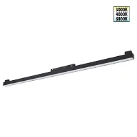 Трековый светильник LED с переключателем цветовой темперетуры Flum 359621 Novotech чёрный для шинопроводов серии Flum чёрный Трековый светильник LED с переключателем цветовой темперетуры Flum 359621 Novotech чёрный для шинопроводов серии Flum чёрный