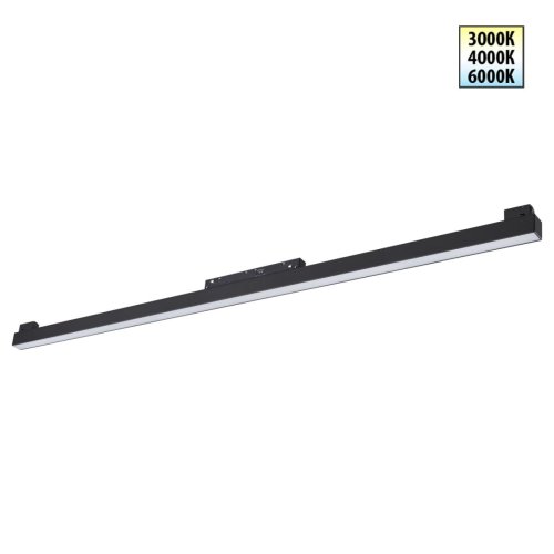 Трековый светильник LED с переключателем цветовой темперетуры Flum 359621 Novotech чёрный для шинопроводов серии Flum чёрный Трековый светильник LED с переключателем цветовой темперетуры Flum 359621 Novotech чёрный для шинопроводов серии Flum чёрный