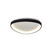 Светильник потолочный LED Niseko 8053 Mantra белый 1 лампа, основание чёрное в стиле модерн 