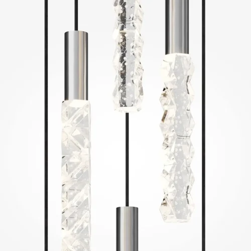 Светильник подвесной LED Selemo MOD328PL-L18CH3K Maytoni прозрачный на 1 лампу, основание хром в стиле современный фото 7